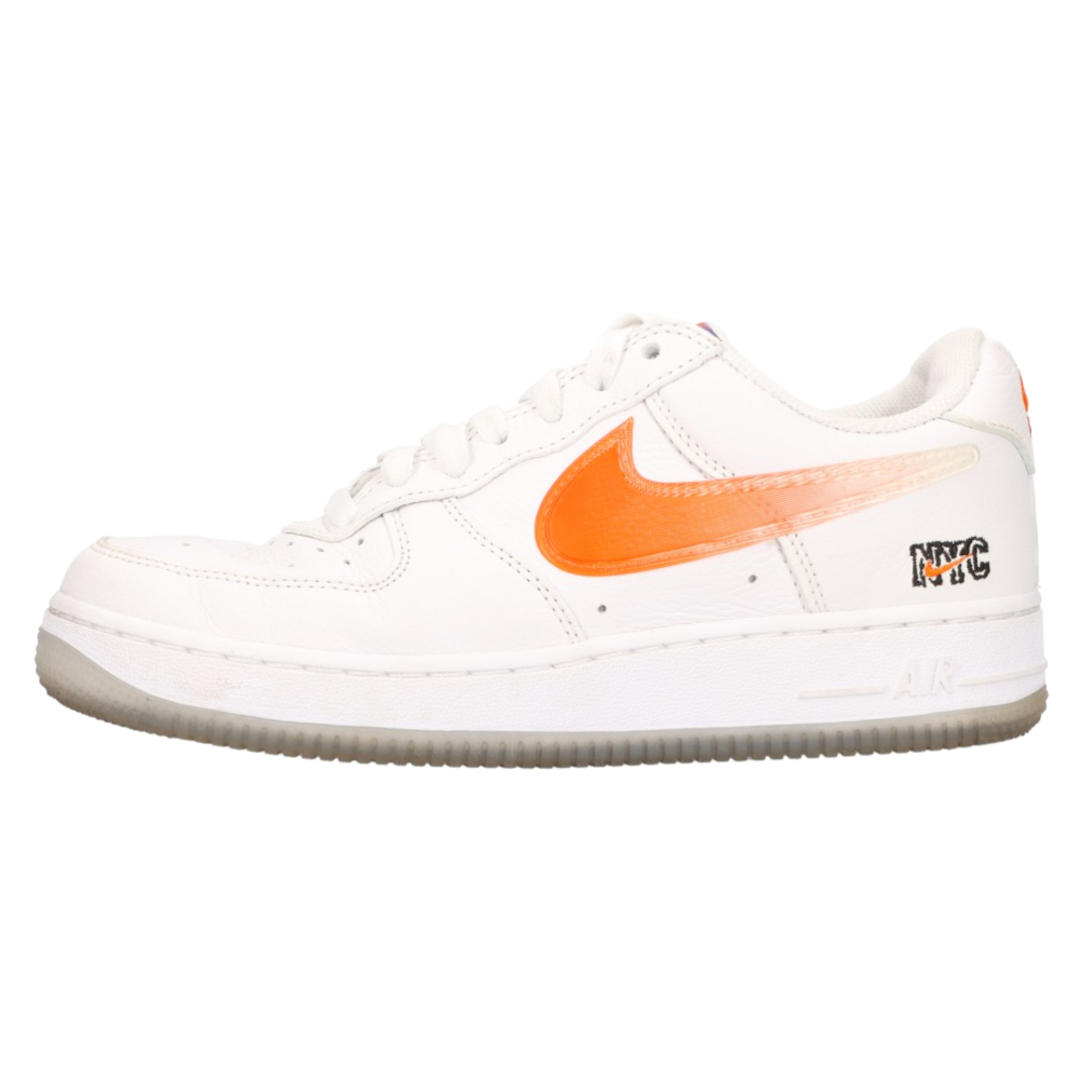 NIKE(ナイキ)のNIKE ナイキ ×KITH AIR FORCE 1 LOW キス エアフォース1ロースニーカー ホワイト US5/23.5cm CZ7928-100 レディースの靴/シューズ(スニーカー)の商品写真