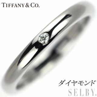 ティファニー(Tiffany & Co.)のティファニー Pt950 ダイヤモンド リング バンド(リング(指輪))