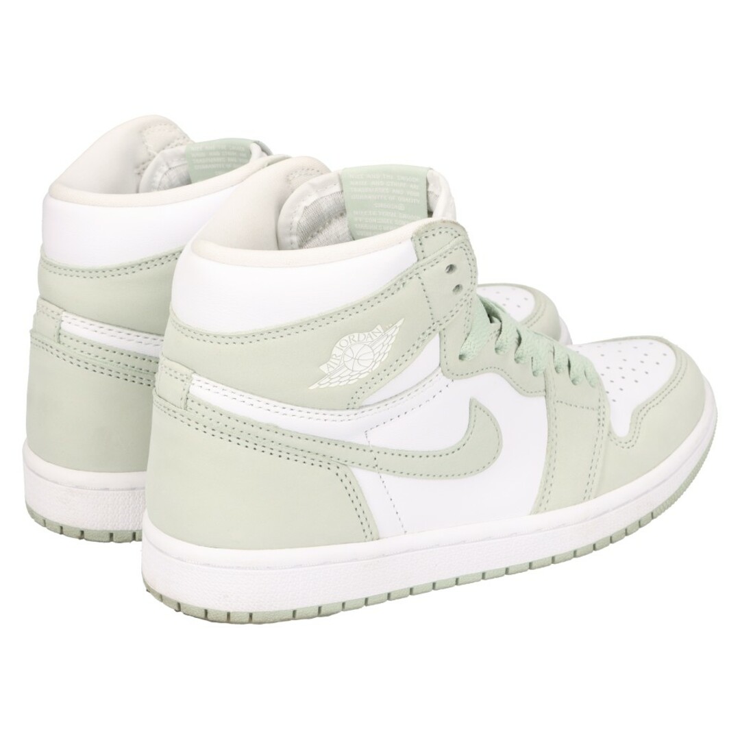 NIKE(ナイキ)のNIKE ナイキ WMNS AIR JORDAN 1 HIGH OG SEAFOAM ウィメンズ エアジョーダン1 シーフォーム ハイカットスニーカー ホワイト/グリーン US6.5/23.5cm CD0461-002 レディースの靴/シューズ(スニーカー)の商品写真