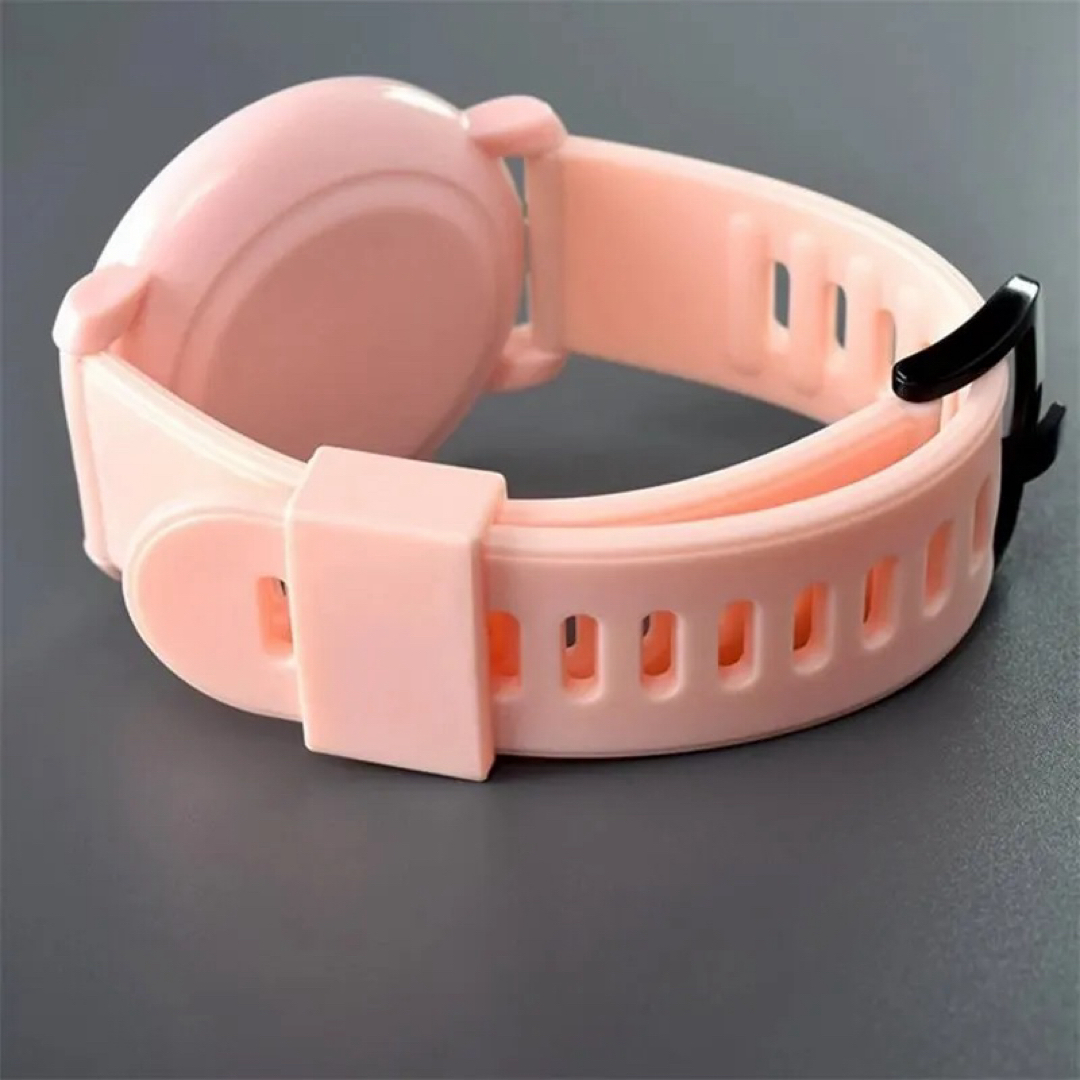 新品　未開封　スマートウォッチ　ブラック　シリコンバンド　多機能モデル メンズの時計(腕時計(デジタル))の商品写真