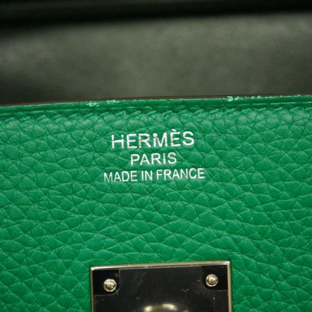 Hermes(エルメス)の【3dc1614-e-g】エルメス ハンドバッグ/バーキンヴェルソ35/A刻印/トリヨンクレマンス/ヴェールヴェルティゴ/ヴェールフォンセ/シルバー金具 【中古】 レディース レディースのバッグ(ハンドバッグ)の商品写真