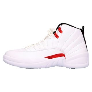 ナイキ(NIKE)のNIKE ナイキ AIR JORDAN 12 RETRO エアジョーダン12レトロ ハイカットスニーカー US9.5/27.5cm ホワイト/レッド CT8013-106(スニーカー)