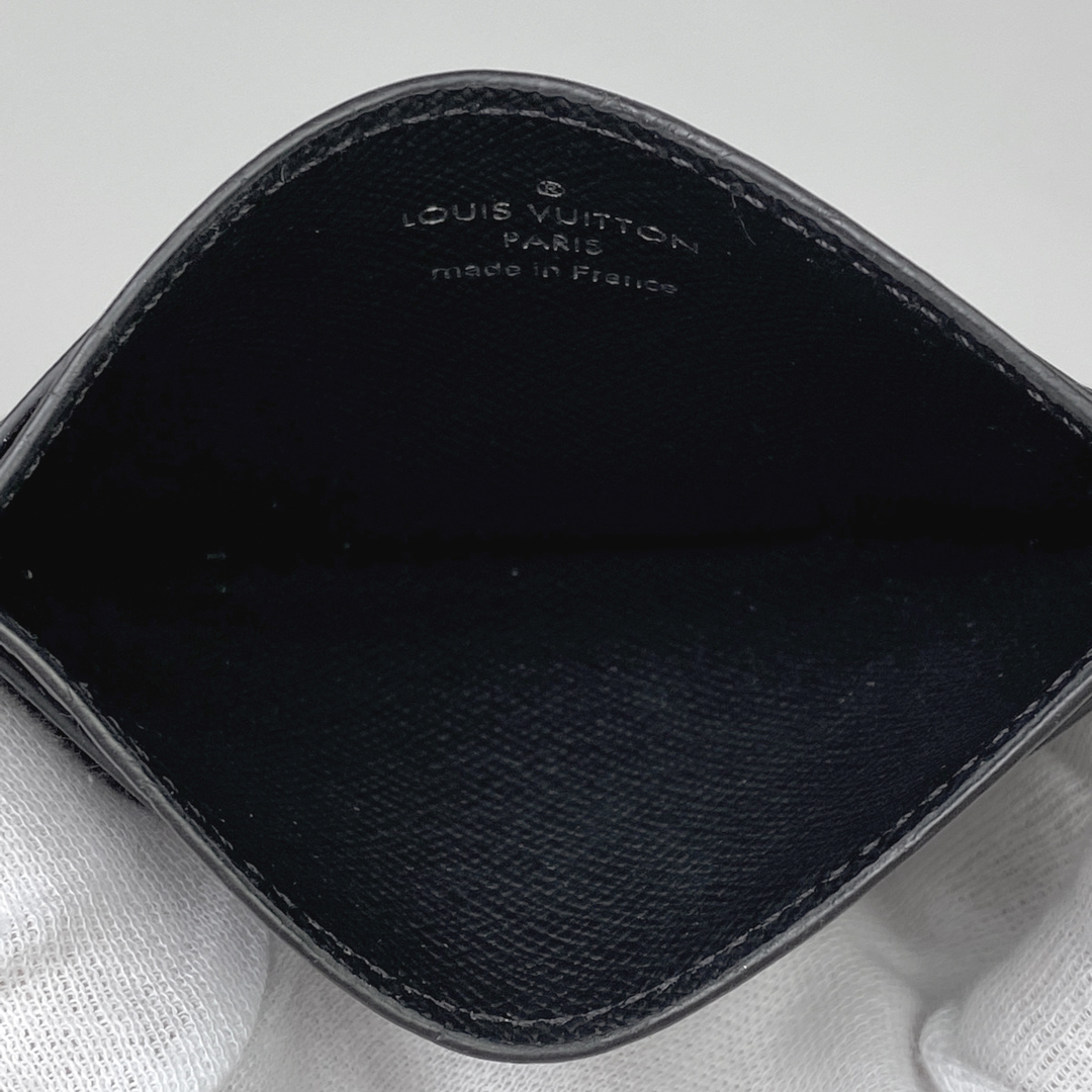 LOUIS VUITTON(ルイヴィトン)のルイ・ヴィトン ポルト カルト ダブル メンズ 【中古】 レディースのファッション小物(パスケース/IDカードホルダー)の商品写真