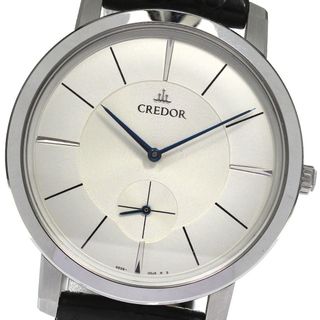 セイコー(SEIKO)のセイコー SEIKO GCBE999/6898-00E0 クレドール ノード スモールセコンド 手巻き メンズ _810248(腕時計(アナログ))