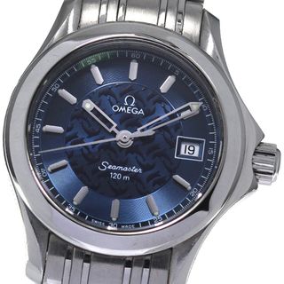 オメガ(OMEGA)のオメガ OMEGA 2586.80 シーマスター120 ジャックマイヨール 2000本限定 クォーツ レディース _805842(腕時計)