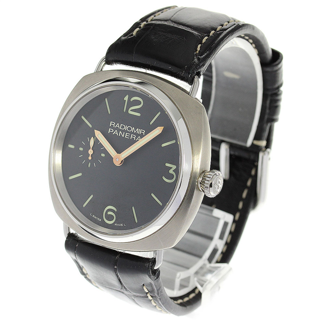 PANERAI(パネライ)のパネライ PANERAI PAM00338 ラジオミール スモールセコンド 手巻き メンズ 箱・保証書付き_808867 メンズの時計(腕時計(アナログ))の商品写真