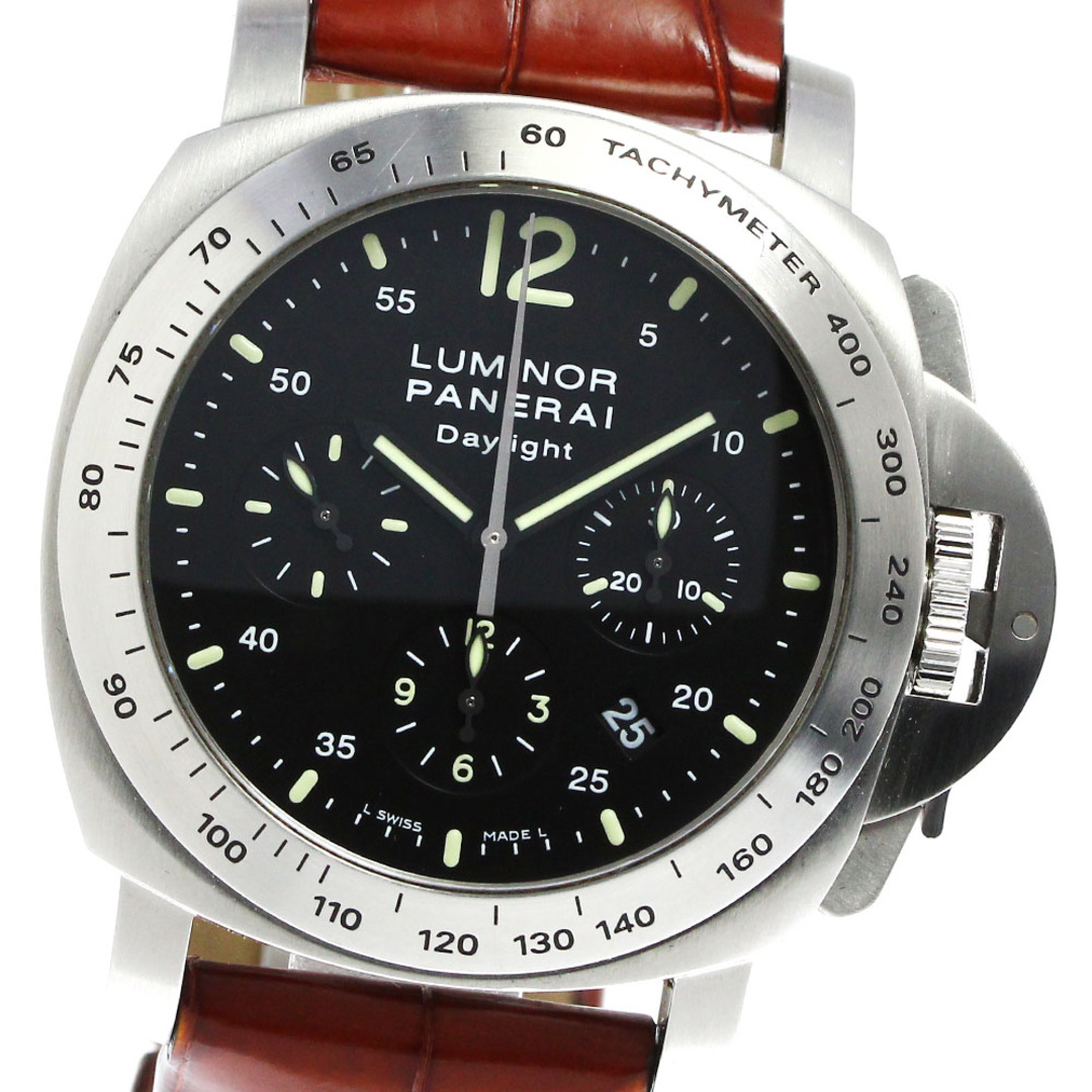 PANERAI(パネライ)のパネライ PANERAI PAM00250 ルミノール デイライト クロノグラフ 自動巻き メンズ 箱・保証書付き_806489 メンズの時計(腕時計(アナログ))の商品写真