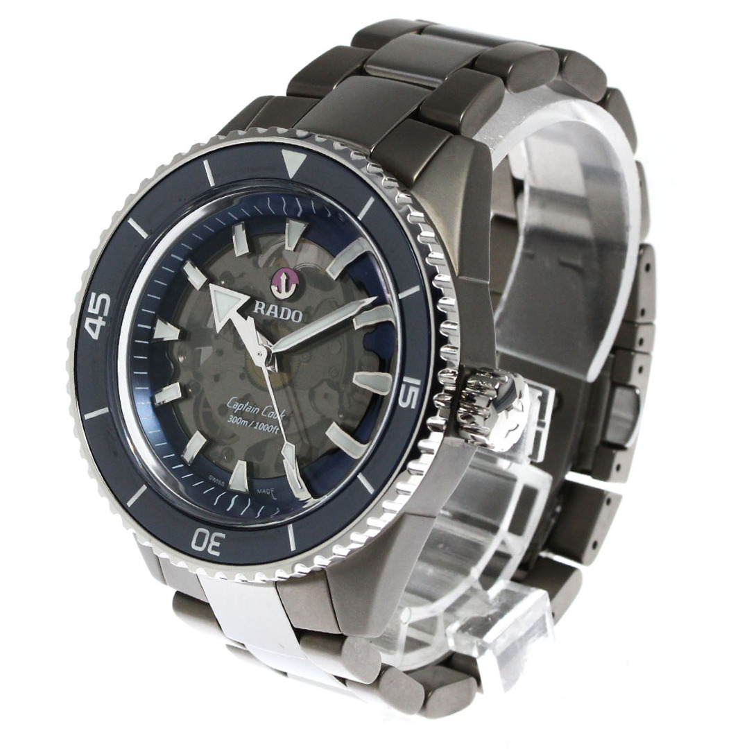 RADO(ラドー)のラドー RADO R32128202 キャプテンクック ハイテク セラミック 自動巻き メンズ 極美品 箱・保証書付き_810319 メンズの時計(腕時計(アナログ))の商品写真
