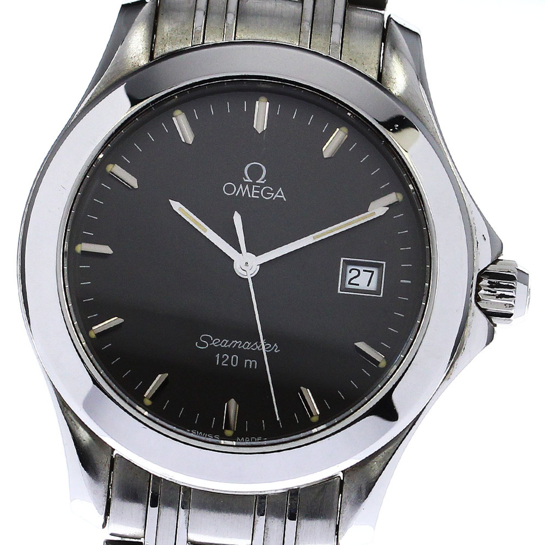 OMEGA(オメガ)のオメガ OMEGA 2511.41 シーマスター120ｍ デイト クォーツ メンズ 保証書付き_802469 メンズの時計(腕時計(アナログ))の商品写真