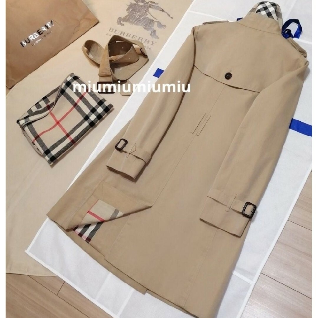 BURBERRY(バーバリー)の本物上質●　極美品　ライナー付きトレンチコート　バーバリーロンドン レディースのジャケット/アウター(トレンチコート)の商品写真