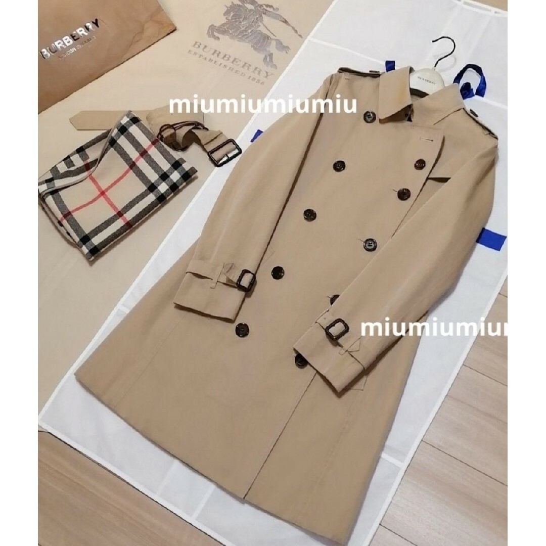 BURBERRY(バーバリー)の本物上質●　極美品　ライナー付きトレンチコート　バーバリーロンドン レディースのジャケット/アウター(トレンチコート)の商品写真