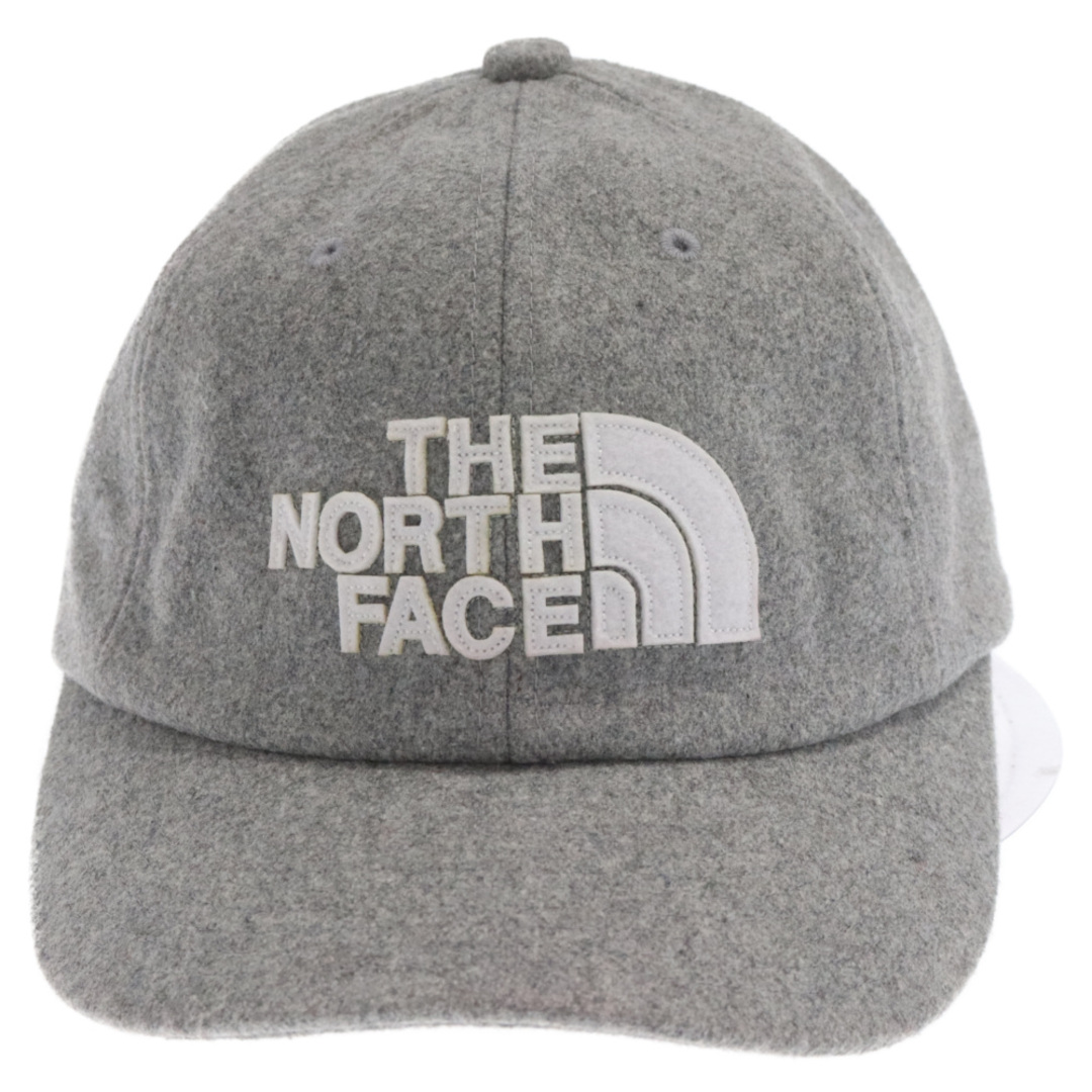 THE NORTH FACE(ザノースフェイス)のTHE NORTH FACE ザノースフェイス Logo Flannel Cap ロゴ フランネルキャップ NN41616 グレー メンズの帽子(キャップ)の商品写真