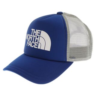 ザノースフェイス(THE NORTH FACE)のTHE NORTH FACE ザノースフェイス LOGO MESH CAP ロゴプリント メッシュキャップ NN01452 ブルー(キャップ)