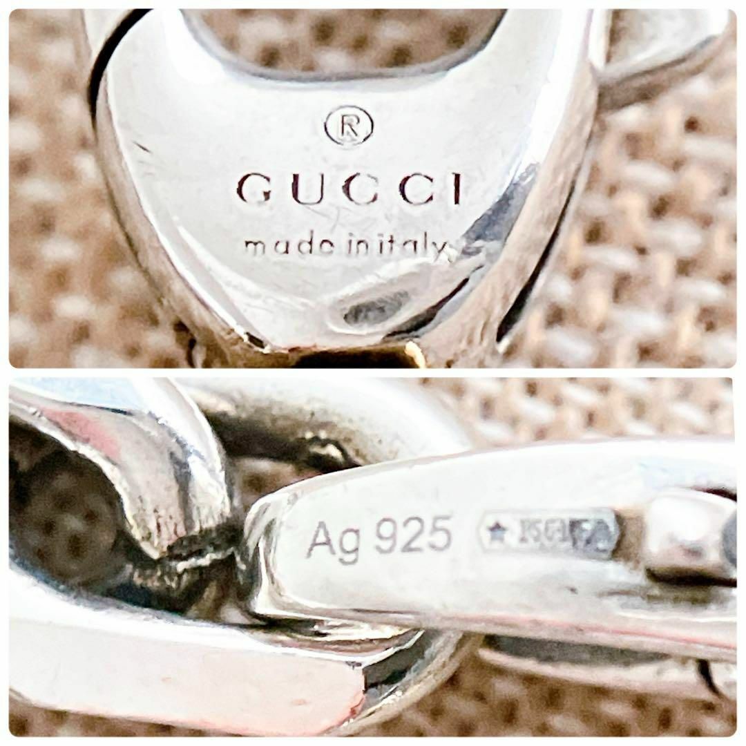 Gucci(グッチ)の【洗浄済】グッチ GUCCI 925 ブレスレット シルバー メンズ OT10 メンズのアクセサリー(ブレスレット)の商品写真