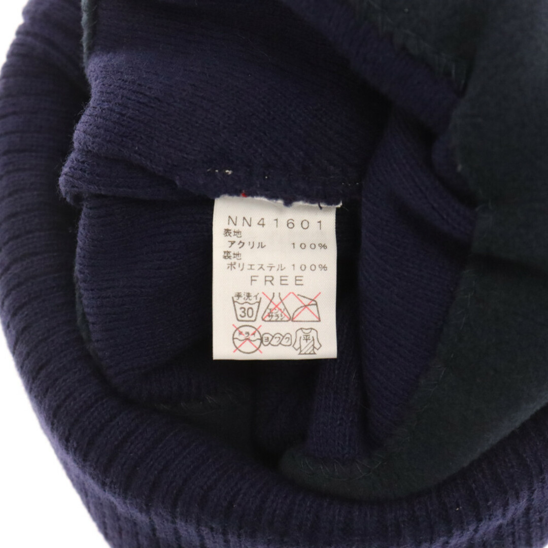 THE NORTH FACE(ザノースフェイス)のTHE NORTH FACE ザノースフェイス TIC TAC TOE Beanie チックタックトゥービーニー ニット帽 NN41601 レッド メンズの帽子(ニット帽/ビーニー)の商品写真