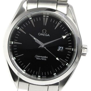 OMEGA - オメガ OMEGA 2517.50 シーマスター アクアテラ デイト クォーツ メンズ 保証書付き_800027