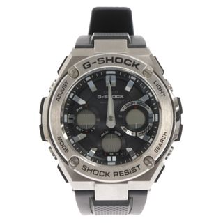 カシオ(CASIO)のCASIO カシオ G-STEEL 電波 ソーラー デジタル腕時計 ブラック GST-W110(腕時計(アナログ))