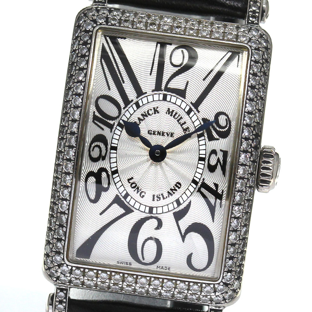 FRANCK MULLER(フランクミュラー)のフランクミュラー FRANCK MULLER 902QZD ロングアイランド ダイヤベゼル K18WG クォーツ レディース _804876 レディースのファッション小物(腕時計)の商品写真