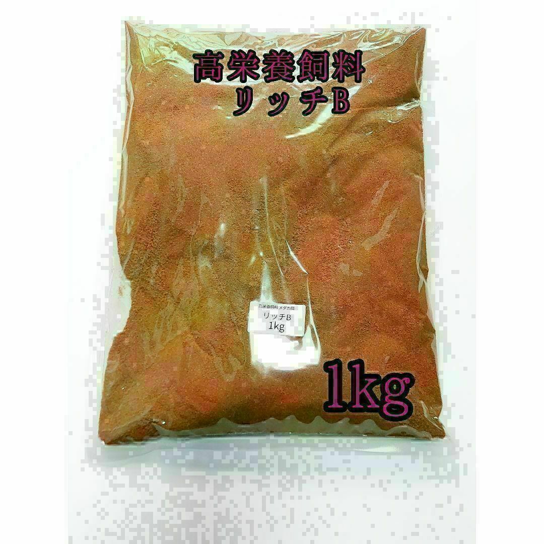 高栄養飼料 メダカ餌 リッチB 1kg アクアリウム 熱帯魚 グッピー その他のペット用品(アクアリウム)の商品写真