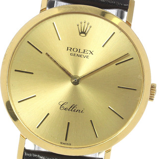 ロレックス(ROLEX)のロレックス ROLEX 4112 チェリーニ K18YG Cal.1601 手巻き メンズ _804856(腕時計(アナログ))