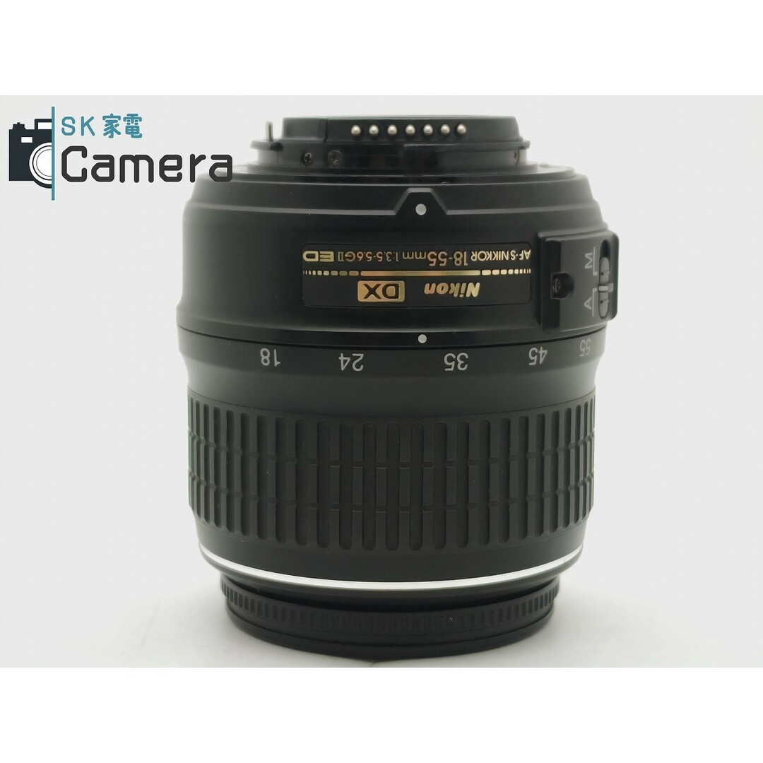 Nikon(ニコン)のNikon DX AF-S NIKKOR 18-55ｍｍ F3.5-5.6 G II ED ニコン Ⅱ スマホ/家電/カメラのカメラ(レンズ(ズーム))の商品写真