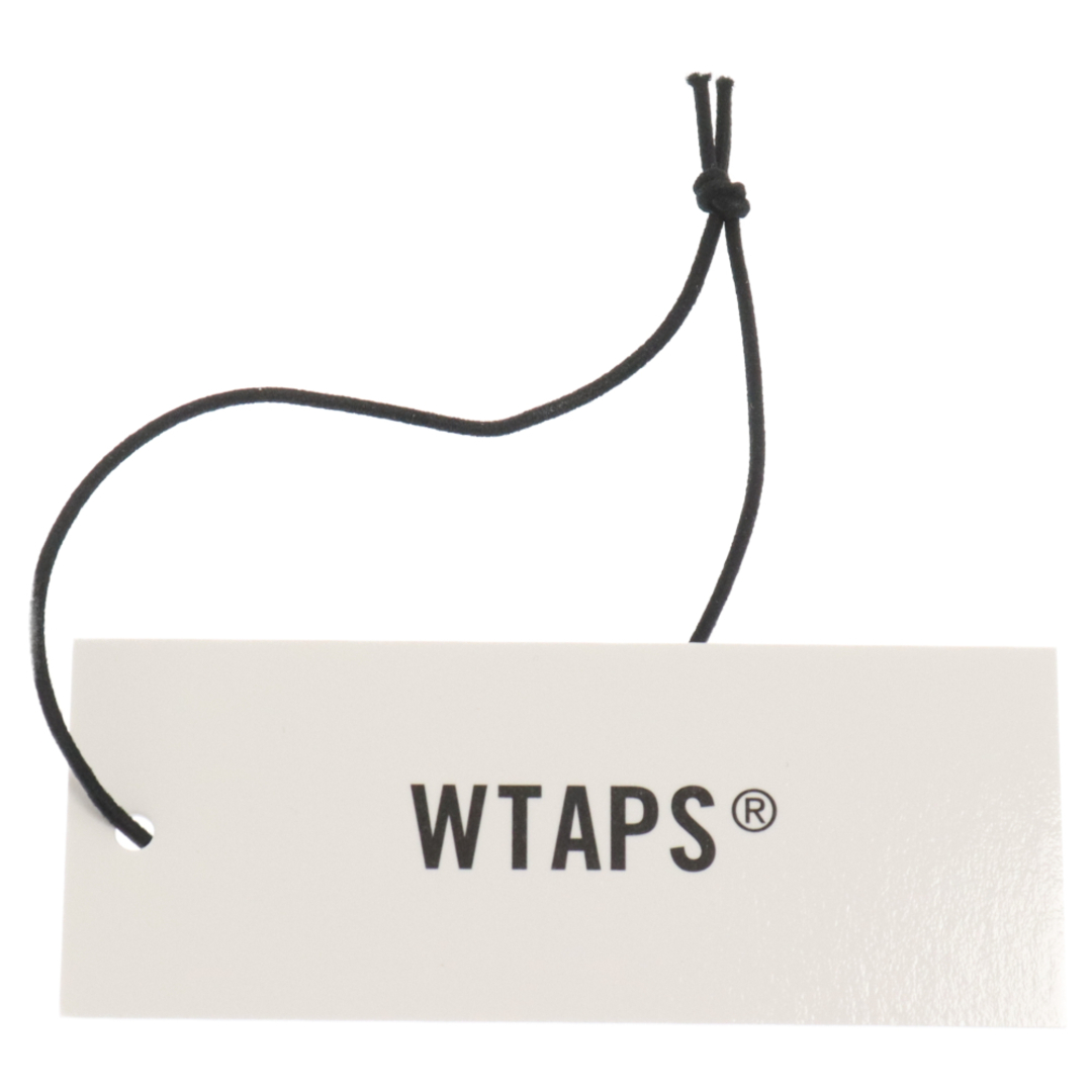 W)taps(ダブルタップス)のWTAPS ダブルタップス 21AW BEANIE 02 ワンポイントロゴ ニットキャップ ビーニー ブラック 212MADT-HT02 メンズの帽子(ニット帽/ビーニー)の商品写真