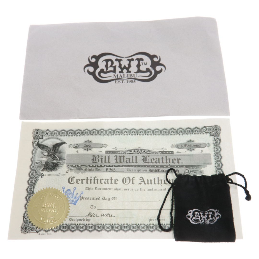 BILL WALL LEATHER(ビルウォールレザー)のBill Wall Leather/BWL ビルウォールレザー Limited R303 マスター スカル シルバーリング シルバー メンズのアクセサリー(リング(指輪))の商品写真