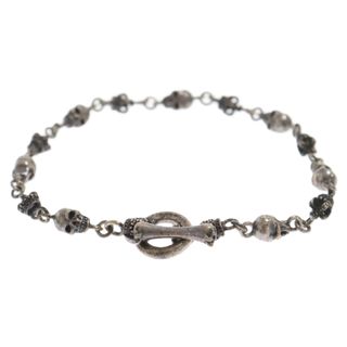 ジャスティンデイビス(Justin Davis)のJustin Davis ジャスティンデイヴィス SKULL DIVINE Bracelet スカルブレスレット シルバー(ブレスレット)