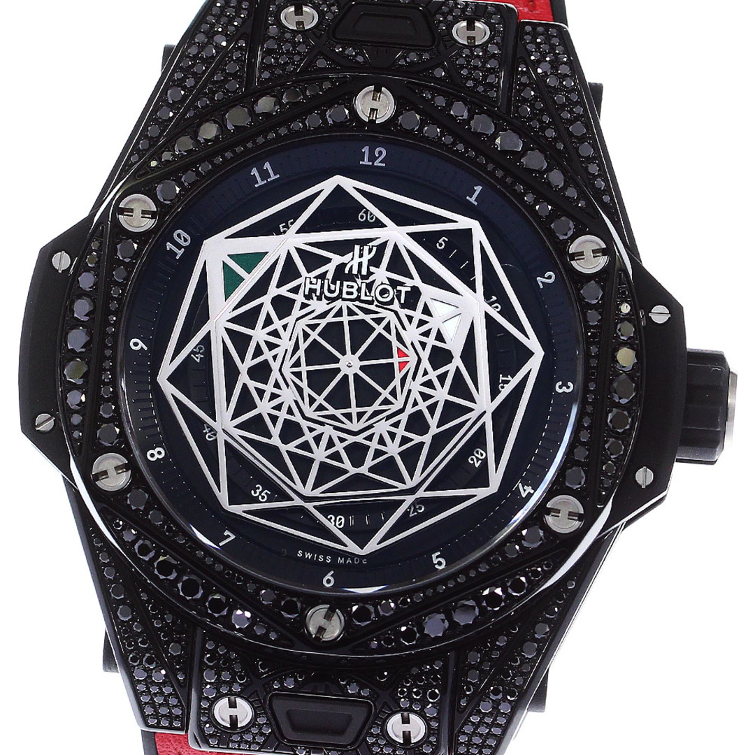 HUBLOT(ウブロ)のウブロ HUBLOT 415.CX.1114.VR.1700.MEX19 ビッグバン ウニコ サンブルー 世界限定20本 自動巻き メンズ 良品 箱・保証書付き_771307 メンズの時計(腕時計(アナログ))の商品写真