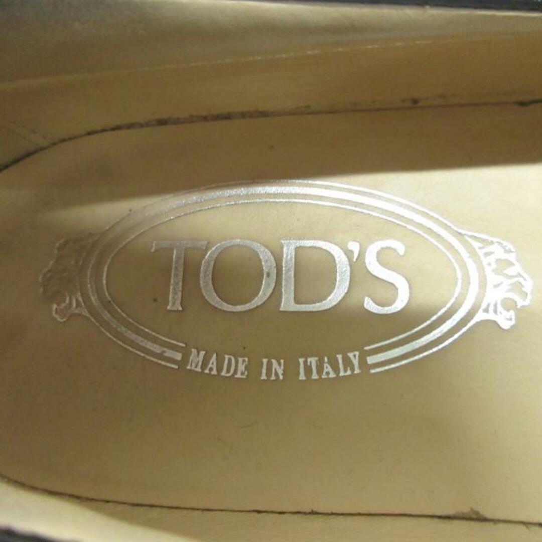 TOD'S(トッズ)のTOD'S(トッズ) ドライビングシューズ 37 レディース - 黒 レザー×金属素材 レディースの靴/シューズ(その他)の商品写真