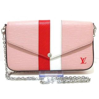 LOUIS VUITTON - LOUIS VUITTON(ルイヴィトン) 財布 エピ美品  ポシェットフェリシー ローズバレリーヌ チェーンウォレット エピ･レザー（皮革の種類：牛革）