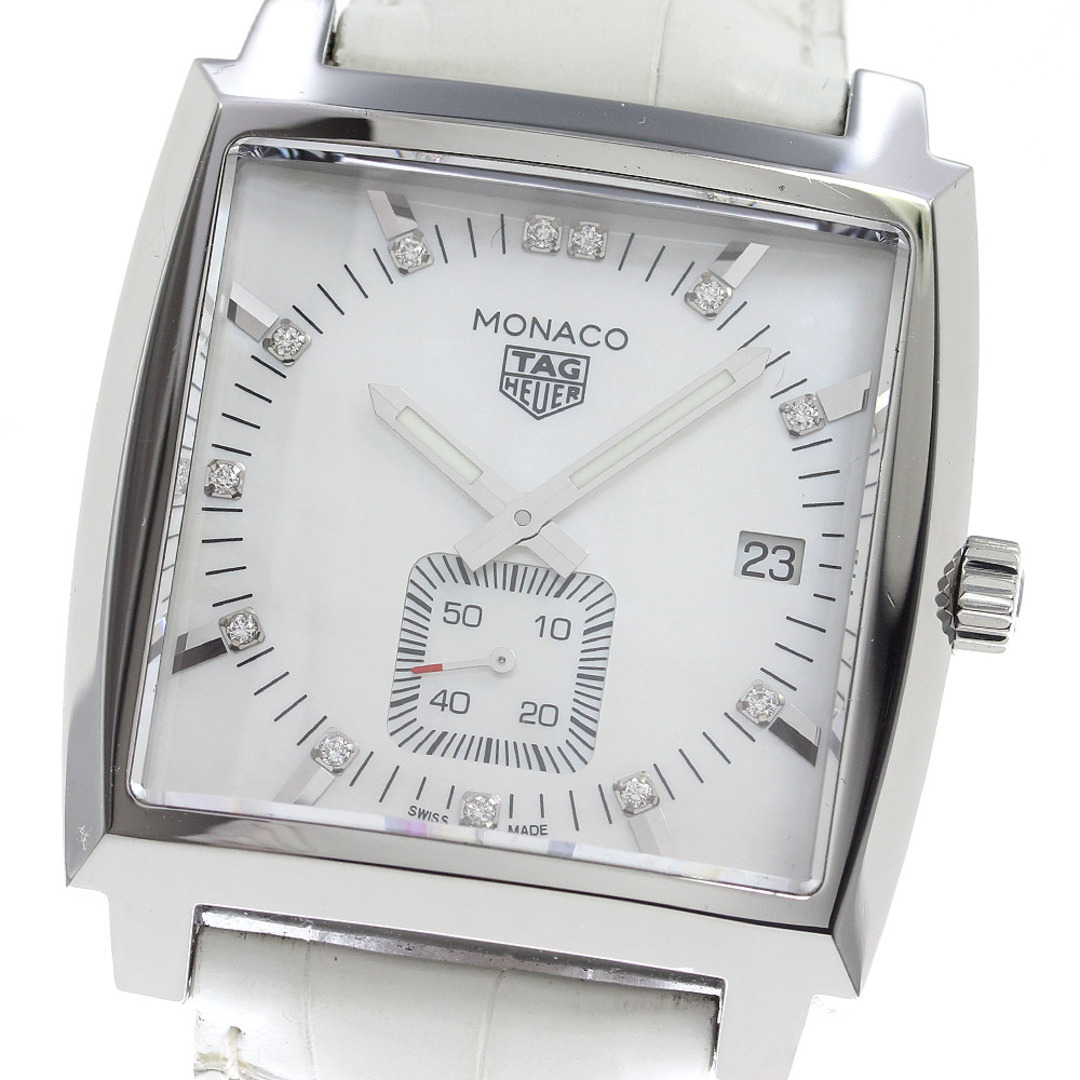 TAG Heuer(タグホイヤー)のタグホイヤー TAG HEUER WAW131B モナコ 12Pダイヤ クォーツ メンズ 良品 _808558 メンズの時計(腕時計(アナログ))の商品写真