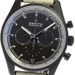 ゼニス(ZENITH)のゼニス ZENITH 24.2040.400/27.R796 エルプリメロ レンジローバー 自動巻き メンズ 美品 箱・保証書付き_807371(腕時計(アナログ))