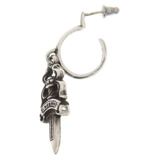 クロムハーツ(Chrome Hearts)のCHROME HEARTS クロムハーツ No5 DAGGER #5 ダガーフープピアス シルバー(ピアス(片耳用))