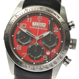 チュードル(Tudor)のチュードル TUDOR 42000D ファストライダー ドゥカティ クロノグラフ 自動巻き メンズ 箱・保証書付き_805704(腕時計(アナログ))