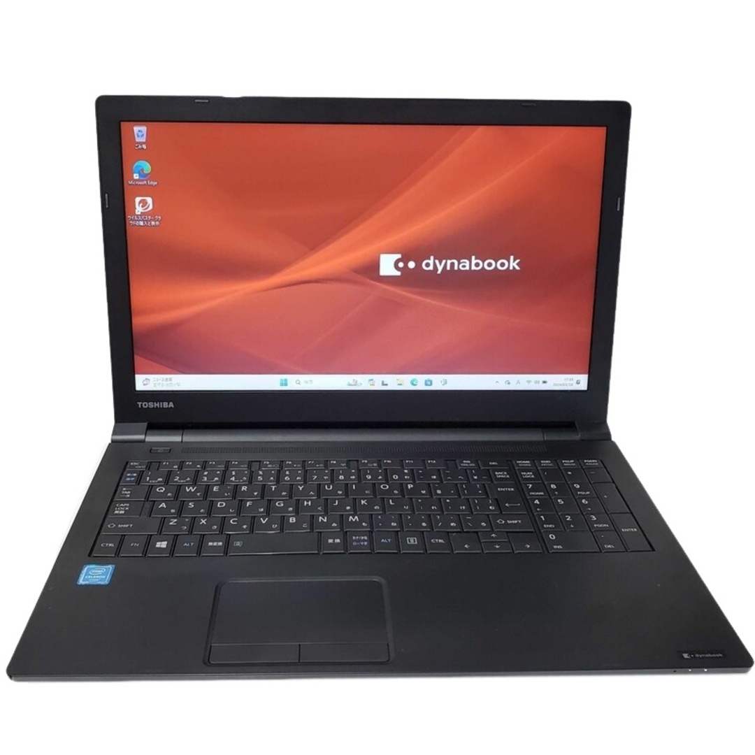 TOSHIBA dynabook B2/L P1B2LSEB P1-B2LS-EB 3867U 4GB SSD 128GB 中古 ノート パソコン PC 32403K337 スマホ/家電/カメラのPC/タブレット(ノートPC)の商品写真