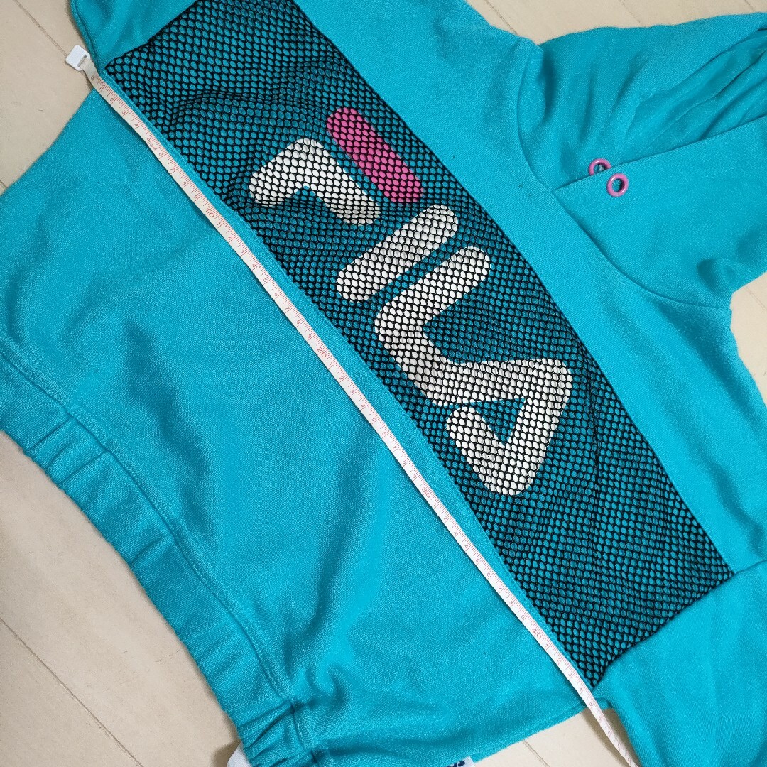 FILA(フィラ)のライトオン　FILA TEGTEG　コラボ　ドルマン　パーカー　トレーナー キッズ/ベビー/マタニティのキッズ服女の子用(90cm~)(Tシャツ/カットソー)の商品写真