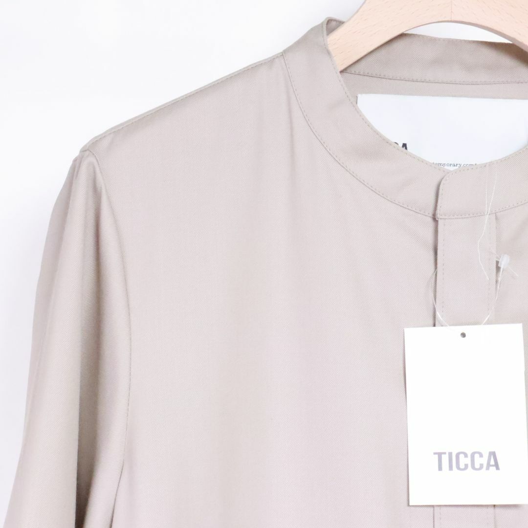 TICCA(ティッカ)のTICCA ティッカ　ワンピース　グレー　フリー　タグ付 レディースのワンピース(ロングワンピース/マキシワンピース)の商品写真