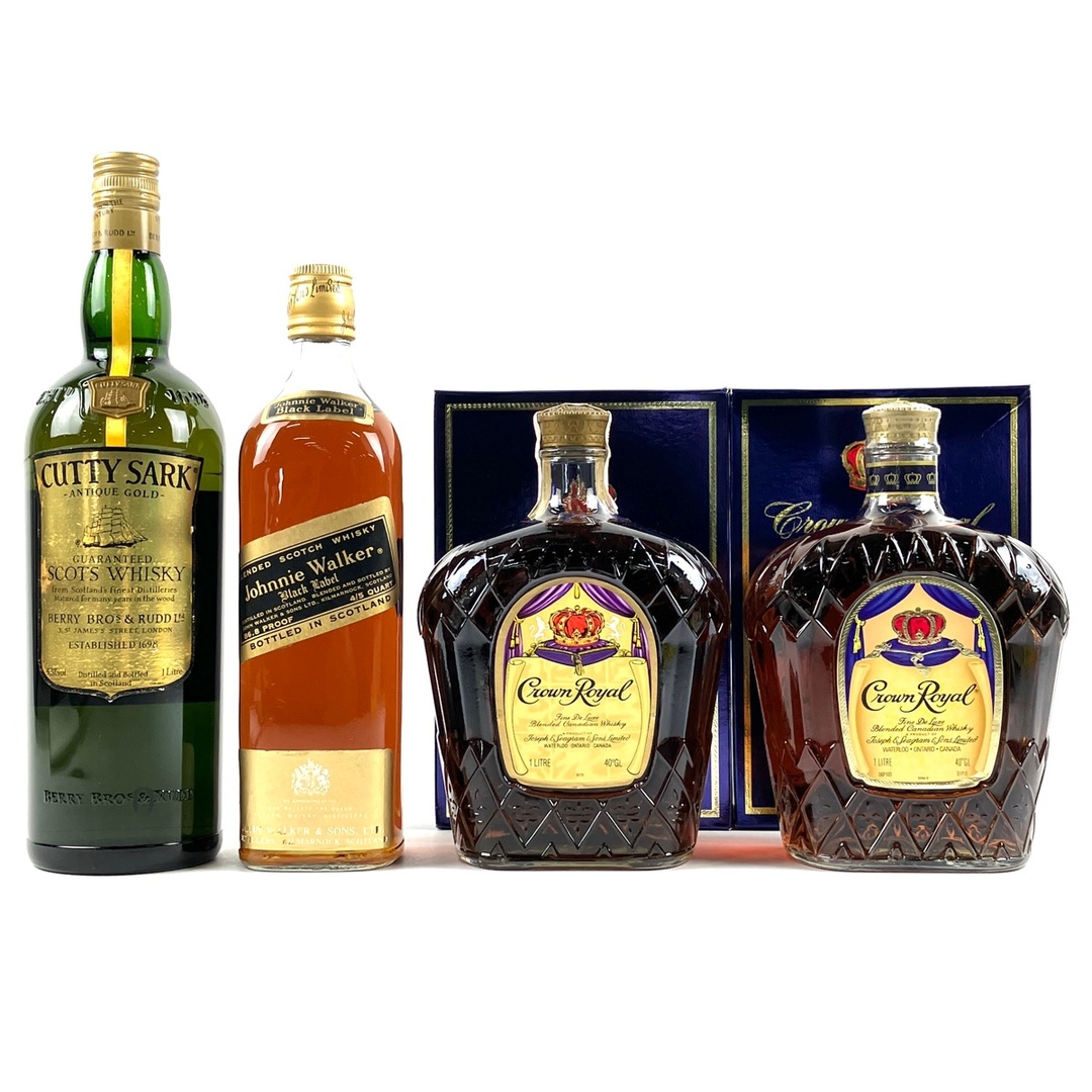4本 スコッチ カナディアン 食品/飲料/酒の酒(ウイスキー)の商品写真