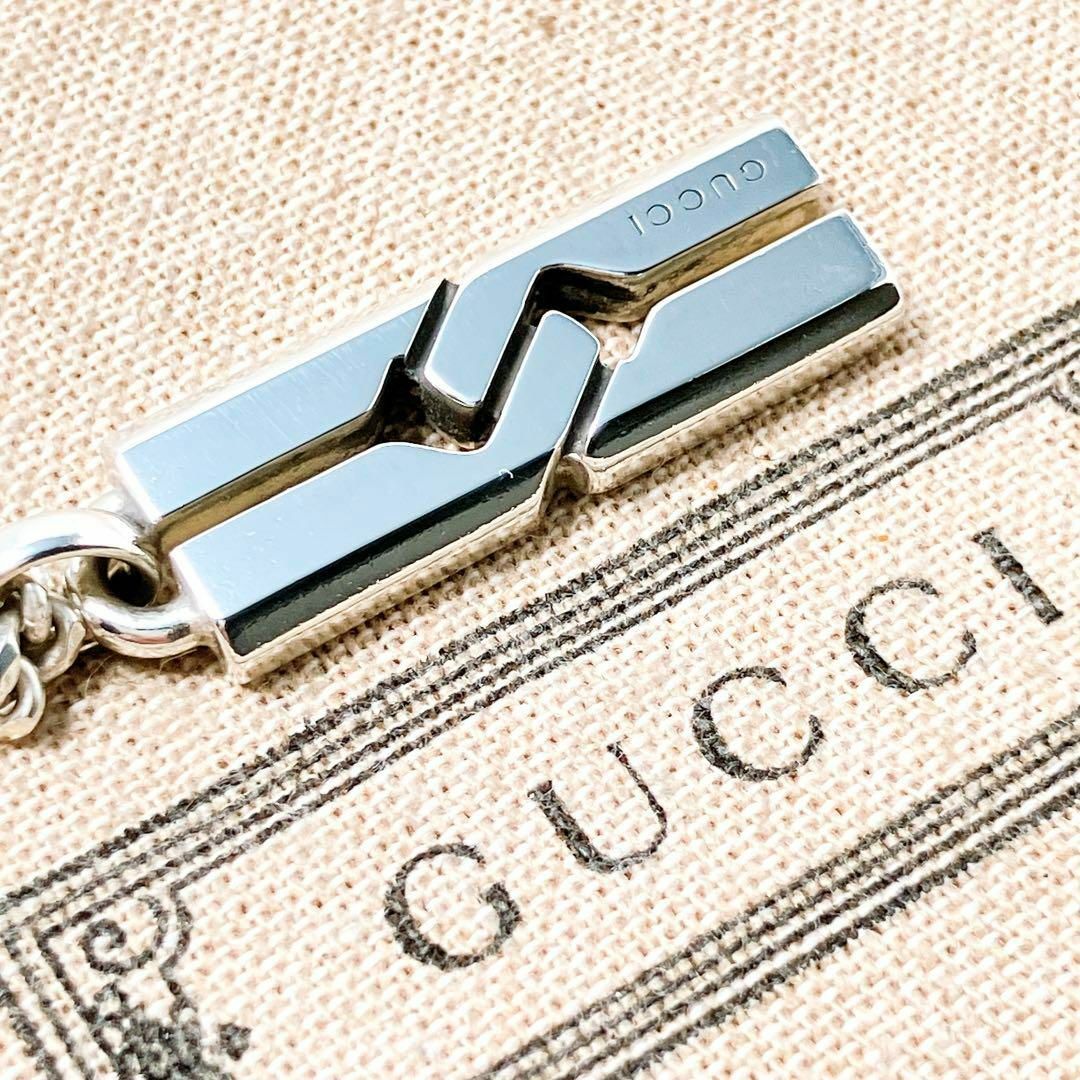 Gucci(グッチ)の【洗浄済】グッチ GUCCI 925 ネックレス シルバー メンズ ON94 メンズのアクセサリー(ネックレス)の商品写真