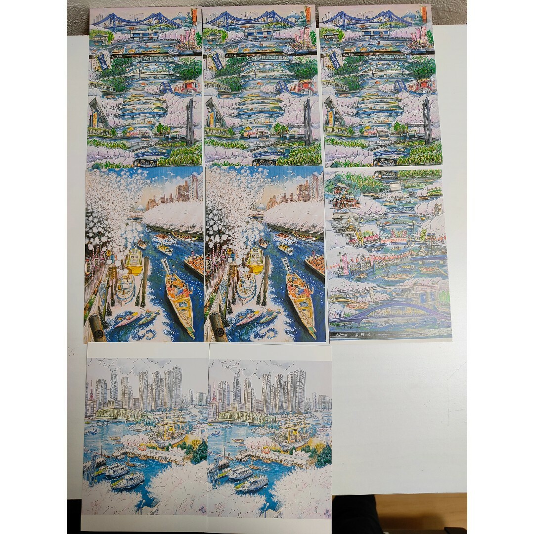 お江戸深川さくらまつり ポストカード　POST CARD エンタメ/ホビーのコレクション(使用済み切手/官製はがき)の商品写真
