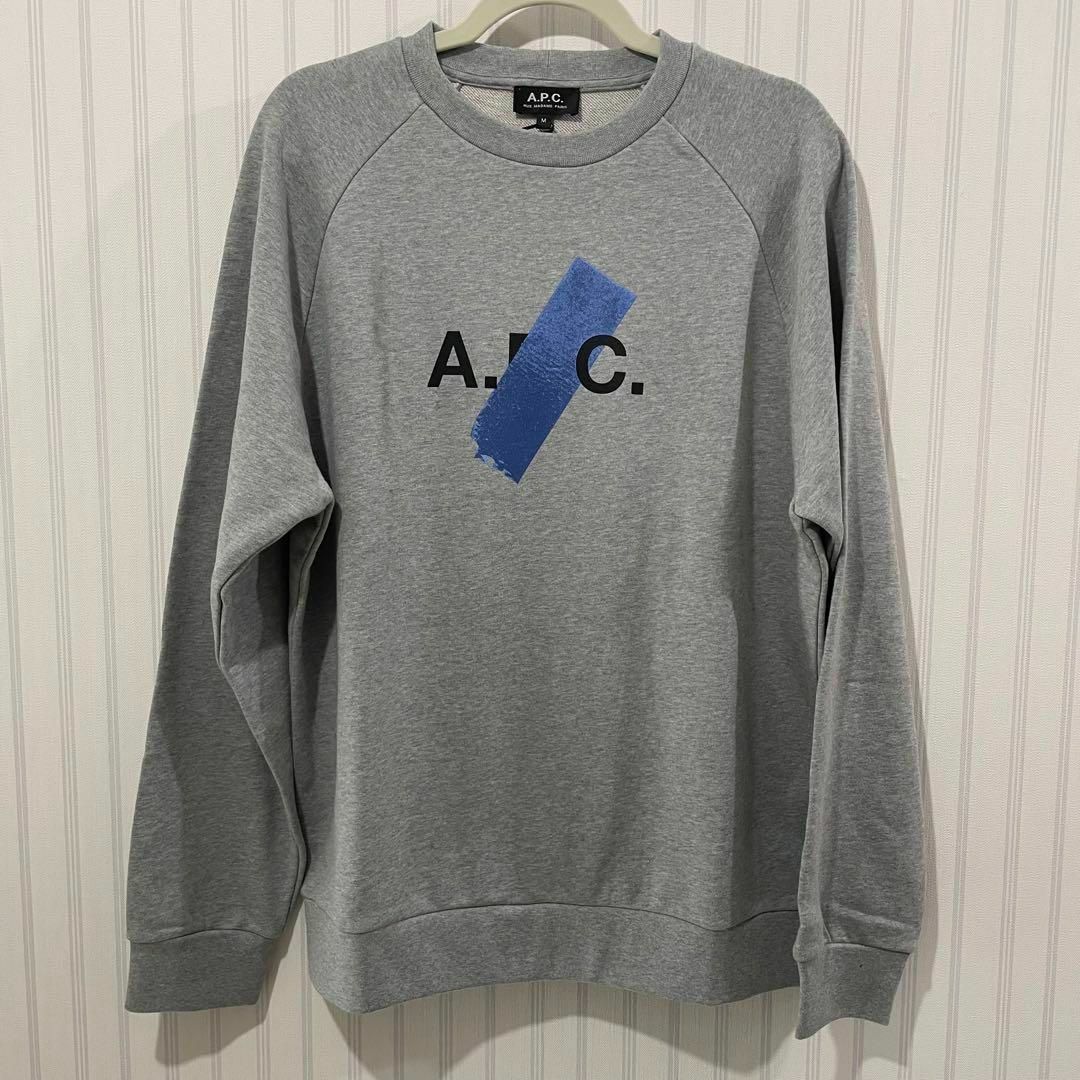 A.P.C(アーペーセー)のアーペーセー A.P.C. スウェット トレーナー 長袖 SHIBAグレー M メンズのトップス(スウェット)の商品写真