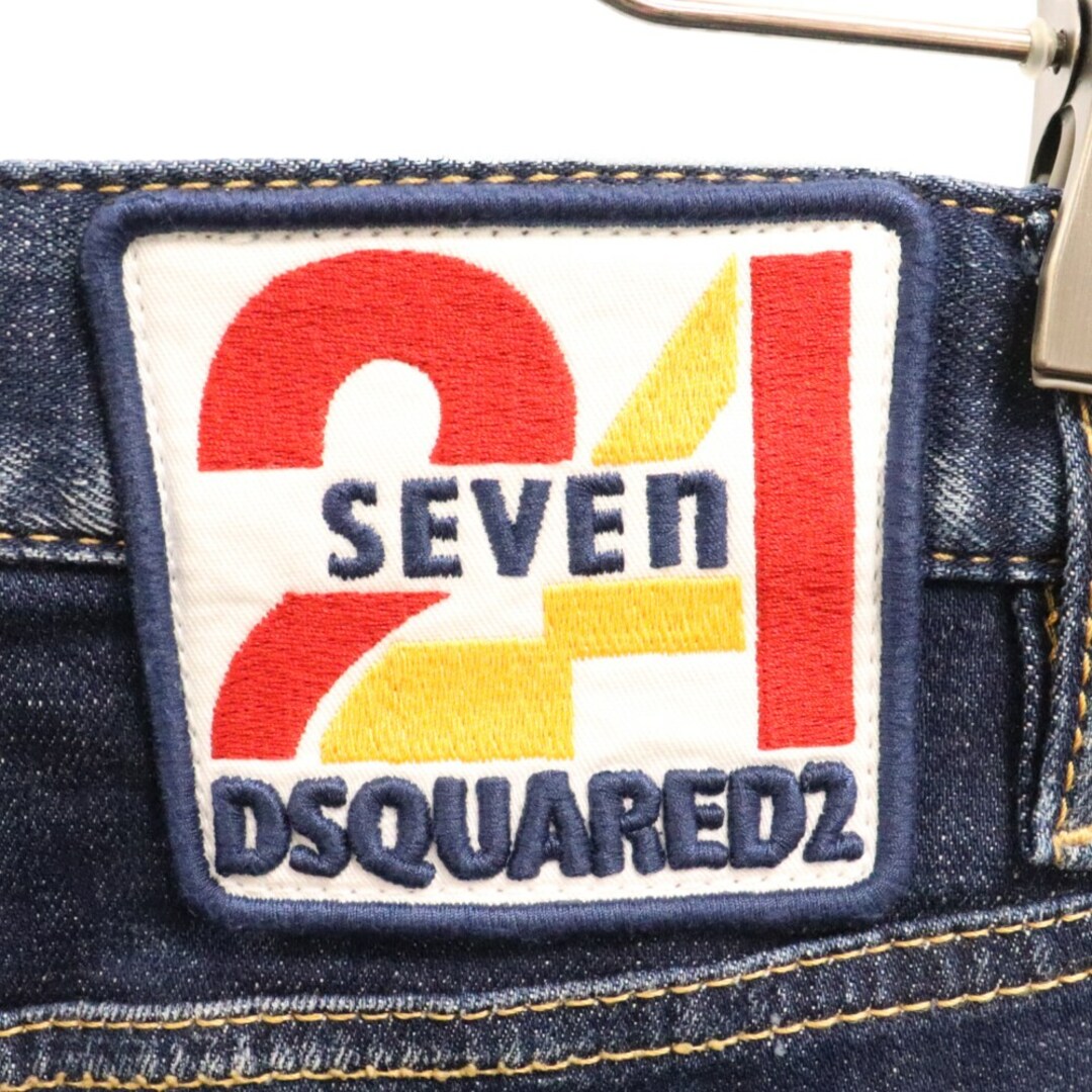 DSQUARED2(ディースクエアード)のDSQUARED2 ディースクエアード 23SS Clasic Kenny Jean クラシック ケニージーンズ ウォッシュ加工 デニムパンツ S74LB1307 インディゴ メンズのパンツ(デニム/ジーンズ)の商品写真