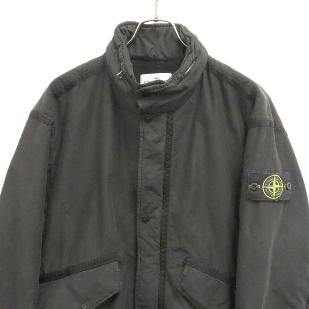 STONE ISLAND(ストーンアイランド)のSTONE ISLAND ストーンアイランド David Light-TC Micropile Parka テクニカル ファブリック ジャケット 
 レインコート 791570631 ブラック メンズのジャケット/アウター(フライトジャケット)の商品写真