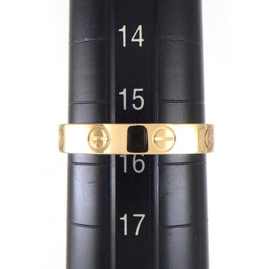 Cartier(カルティエ)のカルティエ Cartier リング ミニ ラブ B4085256 K18PG 15.5号 / #56 【中古】 レディースのアクセサリー(リング(指輪))の商品写真