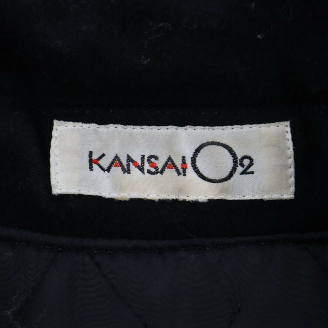 KANSAI YAMAMOTO カンサイヤマモト VINTAGE バック刺繍 ウェスタンデザイン フリンジジャケット ブラック ヴィンテージ メンズのジャケット/アウター(フライトジャケット)の商品写真