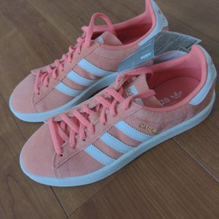 アディダス(adidas)の新品 adidas キャンパス  ピンク アディダス campus 22.5(スニーカー)