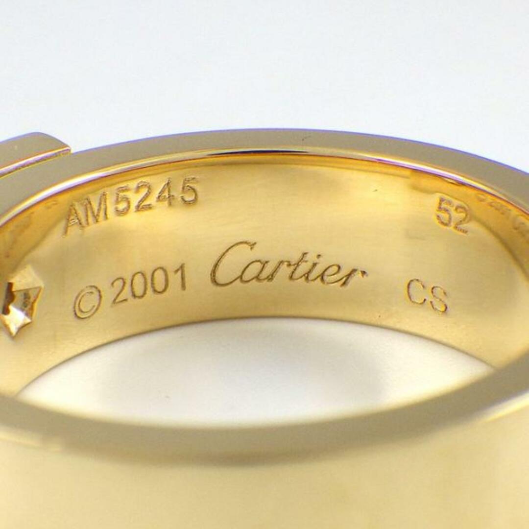 Cartier(カルティエ)のカルティエ Cartier リング アニバーサリー 1ポイント ダイヤモンド K18YG 12号 / #52 【中古】 レディースのアクセサリー(リング(指輪))の商品写真