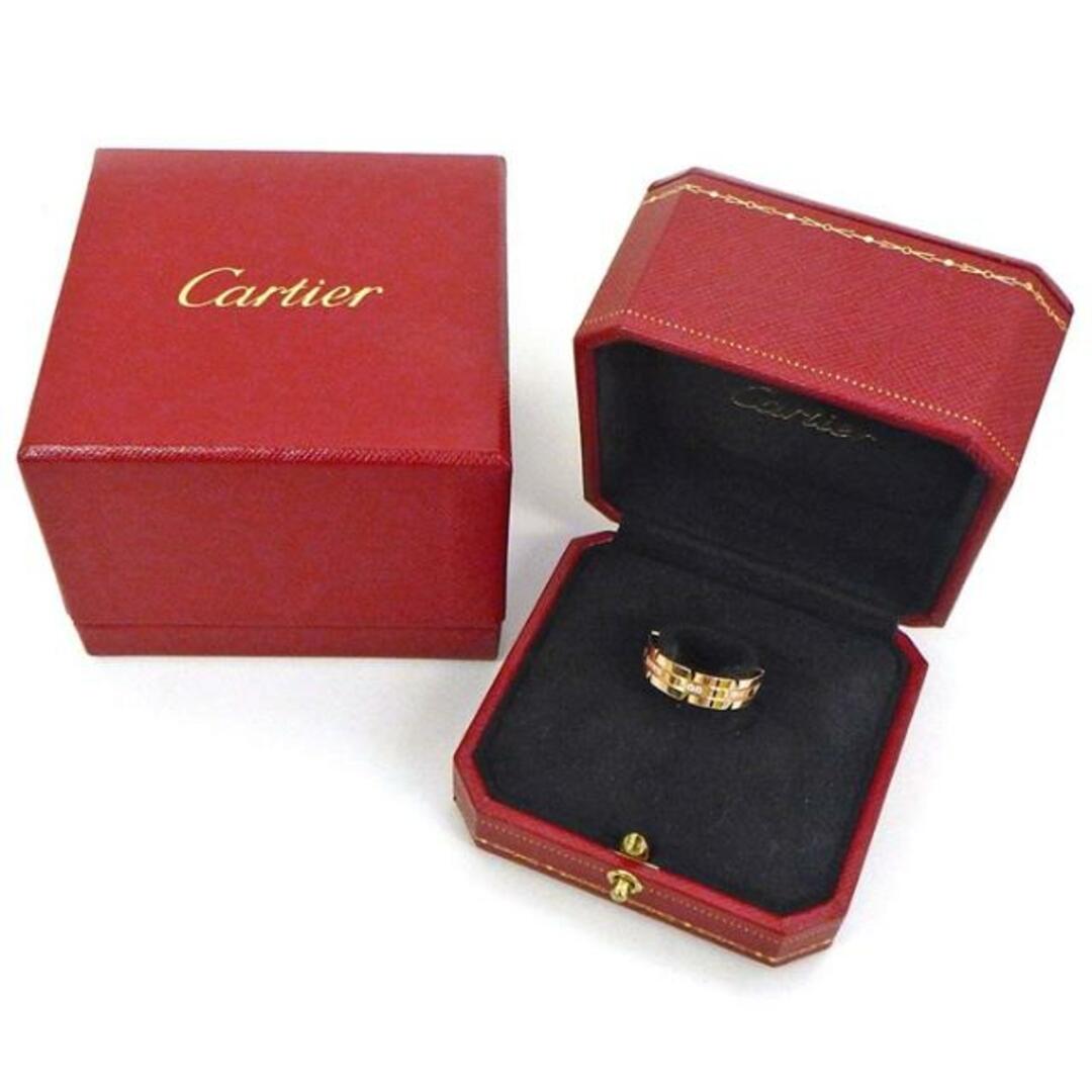 Cartier(カルティエ)のカルティエ Cartier リング タンク フランセーズ 24ポイント ダイヤモンド K18PG 15号 / #55 【中古】 レディースのアクセサリー(リング(指輪))の商品写真