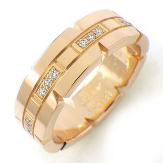 カルティエ(Cartier)のカルティエ Cartier リング タンク フランセーズ 24ポイント ダイヤモンド K18PG 15号 / #55 【中古】(リング(指輪))